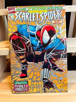 Buy AMAZING SPIDER-MAN SUPER SPECIAL #1 Scarlet Spider Venom High Grade Raw Comic • 19.42£