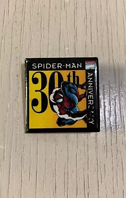 Buy Spider-Man 30th Anniversary Pin/Button -Spider-Man 1, Web Of 90, Spectacular 189 • 8.54£