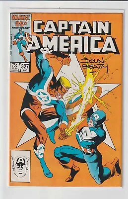 Buy Captain America #327 (1987) Signed By John Beatty / 1st Super Patriot Cover App. • 34.71£