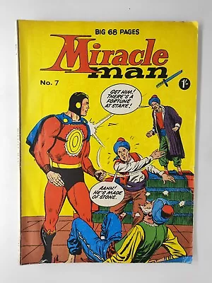 Buy Miracle Man #7 VG Thorpe & Porter • 1.80£