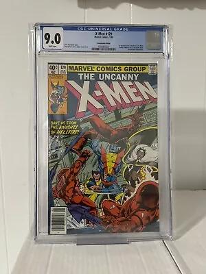 Buy THE UNCANNY X-MEN #129 Marvel Comics CGC Graded 9.0 Newsstand WHITE PAGES! • 201.14£