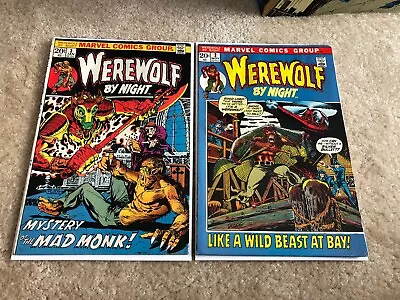 Buy Werewolf By Night 2 & 3 Marvel Comics • 31.06£