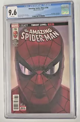 Buy Amazing Spider-Man #796 (2018) CGC 9.6!! Alex Ross Cover! • 27.17£