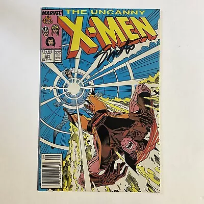 Buy Uncanny X-men 221 1987 Vf Very Fine 8.0 Newsstand Signed Jim Shooter Sinister • 62.23£