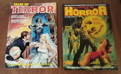 Buy Castle Of Horror #1 & Tales Of Terror #1, 1978, Portman • 22.50£