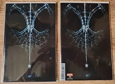 Buy Amazing Spider-Man #75 - Patrick Gleason Web Head Virgin Variant & Trade Set NM • 45£