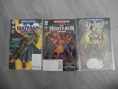 Buy Fcbd Dc Batman Special Edition 3 Comics Sent Safe In Plastic Covers Freepost • 8£