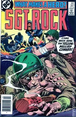 Buy Sgt. Rock Canadian Price Variant #387 VG/FN 5.0 1984 Stock Image Low Grade • 7.46£