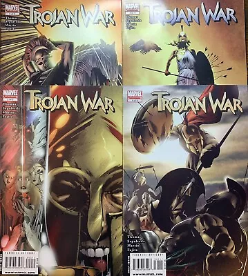 Buy Trojan War Comic Lot 1 2 3 5 Marvel 2009 • 3.88£