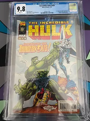 Buy Incredible Hulk #449 CGC 9.8 ! • 351£