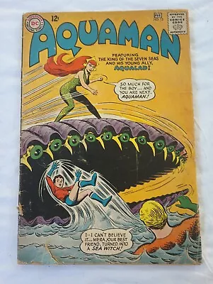 Buy Aquaman # 13 (GVG) DC Comics 1964 2nd App. Mera *KEY* Signed By Nick Cardy (art) • 201.57£