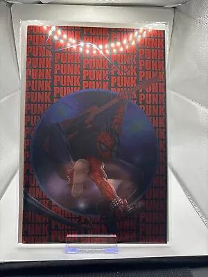Buy Amazing Spider-man #33 Nycc Foil Yoon Spider-punk Exclusive Virgin Variant New • 28.99£