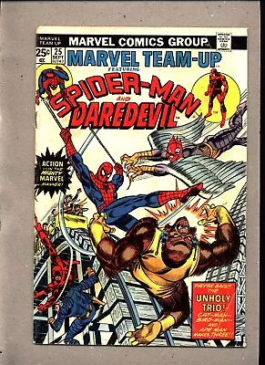 Buy Marvel Team-up #25_sept 1974_very Good_spider-man_daredevil_ The Unholy Trio ! • 0.99£