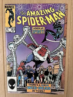 Buy AMAZING SPIDER-MAN #263 (VF+) 1985 1st Appearance Of Normie Osborn! COPPER AGE • 6.17£