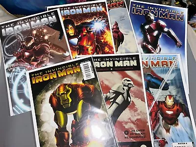 Buy Invincible Iron Man (2008) 1-7 Marvel Comics 1 2 3 4 5 6 7 • 34.99£