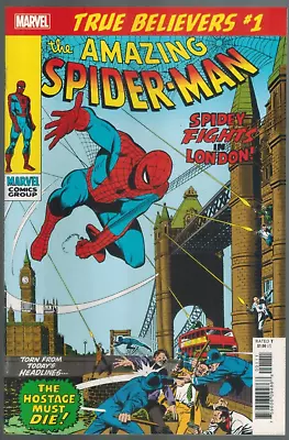 Buy True Believers: Amazing Spider-Man 95  Spidey In London  VF 2019 Marvel Comic • 3.07£