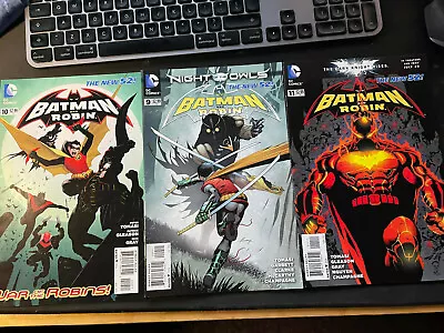 Buy DC Comics THE NEW 52 Series Batman And Robin Comics Issues 9 10 & 11 • 7.85£