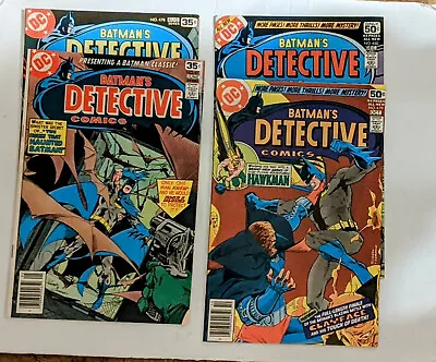 Buy Detective Comics 477-480 (1978) 1st App 3rd Clayface Bronze Age DC Comics • 46.60£