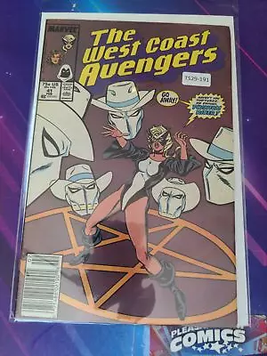 Buy West Coast Avengers #41 Vol. 2 8.0 Newsstand Marvel Comic Book Ts29-191 • 6.22£