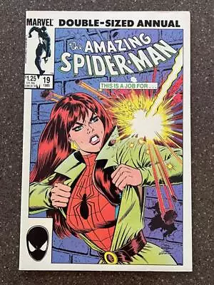 Buy Amazing Spider-Man Annual #19 1st Appearance Of Smythe 1985 NM- • 11.65£