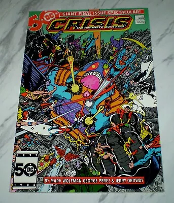 Buy Crisis On Infinite Earths #12 Gem Mint 10.0 White Pgs 1986 DC From Unopened Case • 128.14£