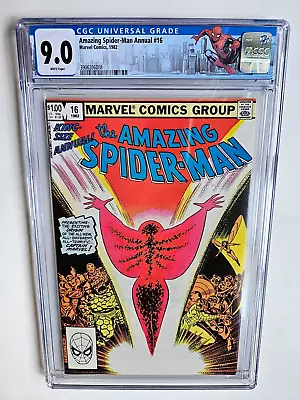 Buy Amazing Spider-man Annual #16 Cgc 9.0  ++1st Photon ++ Spidey Label! ++ • 49.83£