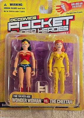 Buy DC Comics Pocket Super Heroes - Series 1 - Wonder Woman & Cheetah - MIB! • 20.46£