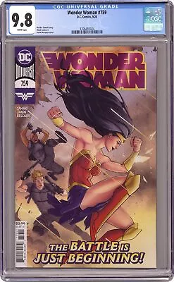 Buy Wonder Woman #759A Marquez CGC 9.8 2020 3706492024 • 34.17£