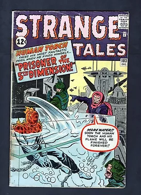 Buy Strange Tales #103 - 1st Appearance Of Zemu! • 31.06£