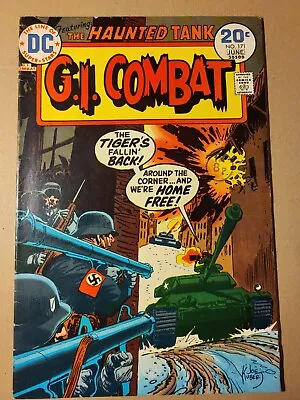 Buy GI Combat # 171  Haunted Tank Joe Kubert Art DC Comics 1973 • 5.99£