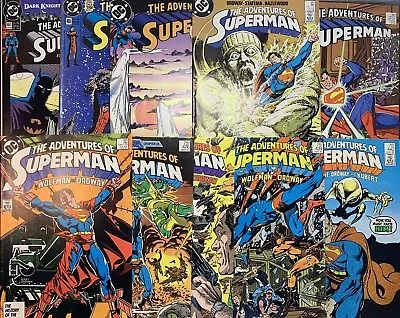 Buy Adventures Of Superman Lot 425-467 (10 Books) 428 434 465 F-VF+ DC Comics • 13.98£