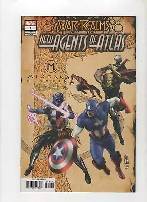Buy War Of The Realms New Agents Of Atlas #1C Connecting Variant, NM- 9.2,2019,Scans • 11.63£