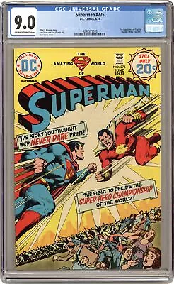 Buy Superman #276 CGC 9.0 1974 4248575020 • 128.14£