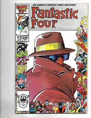Buy Fantastic Four #296, 1986, NEAR MINT +, 9.6-9.8, Stan Lee Era Classic Copper Age • 21.75£
