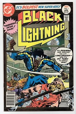 Buy 🔑 Black Lightning #1 DC Comics (1977) 1st App & Origin Of Black Lightning (b) • 23.90£