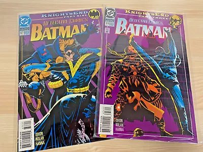 Buy Detective Comics / Batman #676 #677 (Knights End Part 3 And 9) DC Comics 1994 NM • 6.95£
