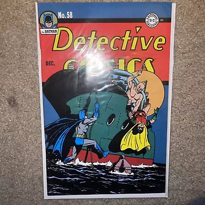 Buy DETECTIVE COMICS #58 Facsimile DC Comics NM  • 7.77£