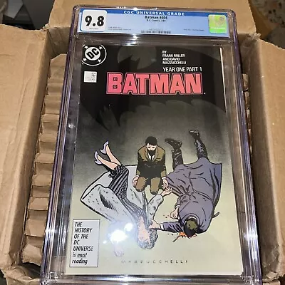 Buy Batman 404 (DC 1987) - White Pages CGC 9.8 Year One Part 1 • 154.55£