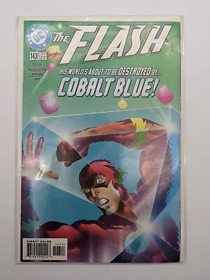 Buy The FLASH #143 Cobalt Blue DC Comics 1998 • 1.55£