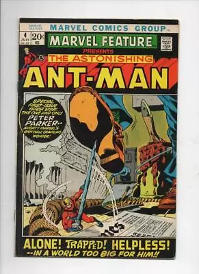 Buy MARVEL FEATURE #4, VG+, Ant-Man, Origin, Spider-man, 1971, More In Store • 31.06£