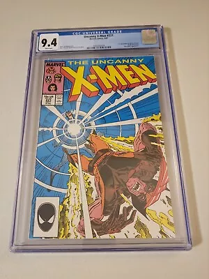 Buy Uncanny X-Men #221  CGC 9.4 - White Pages - (1st Appearance Of Mr. Sinister) • 70.02£
