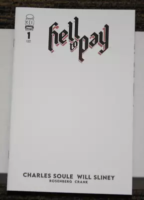 Buy Image Hell To Pay #1 BLANK Sketch Cover Variant - • 4.66£