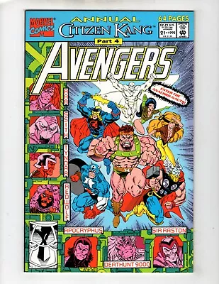 Buy Marvel Comics The Avengers Volume 1 Annual Book #21 VF+ • 1.93£