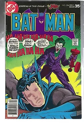 Buy Batman #294 Dc Comics 1977 9.0 Vf/nm Jim Aparo's Joker Cover!! • 30.26£