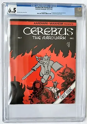 Buy Cerebus The Aardvark #1 - CGC 6.5 - Scarce 1st Print • 1,859.98£