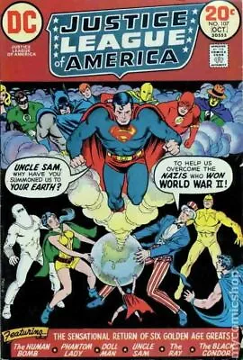 Buy Justice League Of America #107 VG 1973 Stock Image • 11.65£