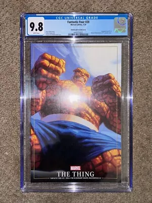 Buy Fantastic Four (Volume 6) #20 CGC 9.8 Hildebrandt Thing Variant Free Shipping • 27.22£