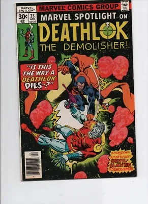 Buy Marvel Spotlight#33- Deathlok  (marvel 1977) 1st App Devil-slayer-fn/vf • 6.98£