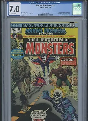 Buy Marvel Premiere #28 1976 CGC 7.0 • 104.84£