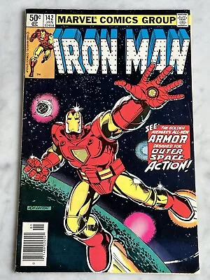 Buy Iron Man #142 F/VF 7.0 - Buy 3 For FREE Shipping! (Marvel, 1981) • 4.67£